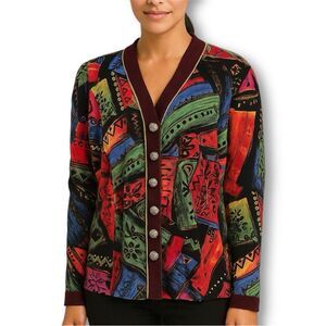 Jessica Howard Vintage Artistic Lightweight Blazer 16